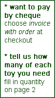 ordering hints & tips