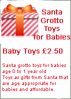 Wooden Santa Grotto Toys for Babies