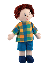 White Dad Doll with Red Hair  (lkvs39)